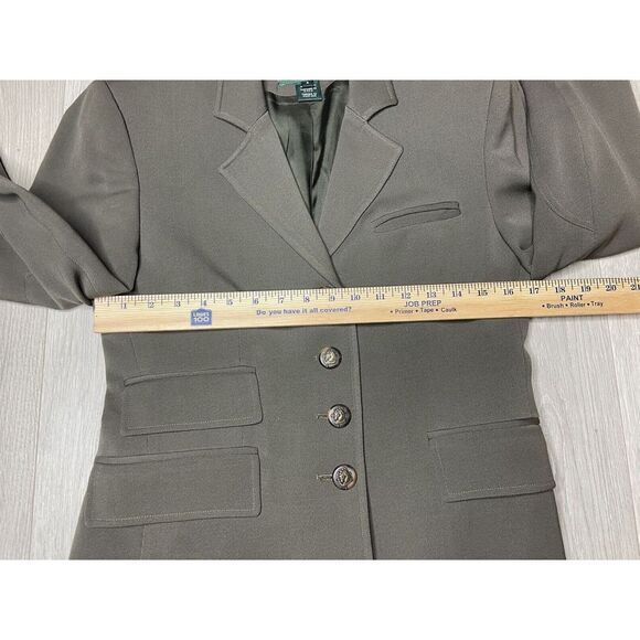 Vintage Lauren Ralph Lauren‎ Equestrian Blazer Womens 4 Horse Buttons Wool USA - Picture 11 of 15